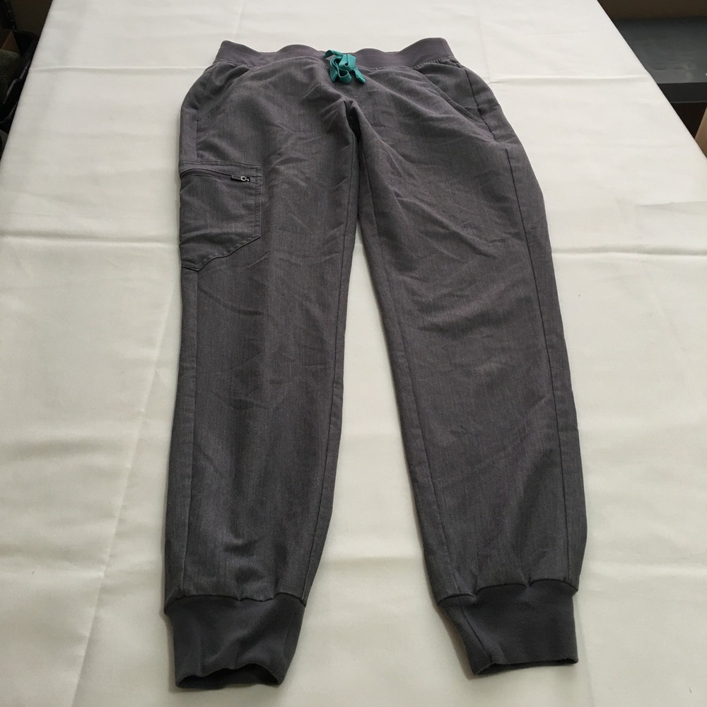 FIGS Zamora Joggers Scrub Pants XS Graphite Gray